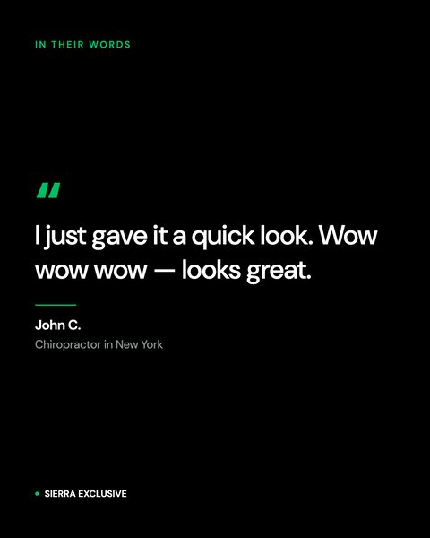 Client review: John C., chiropractor, New York