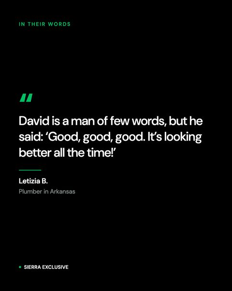 Client review: Letizia B., plumber, Arkansas