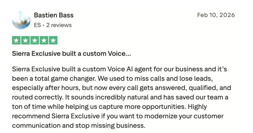 5-star review screenshot