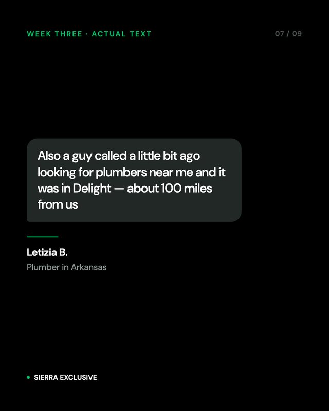 Bowen Plumbing client story, slide 7 of 9
